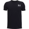 Under Armour Youth Sportstyle Left Chest Short Sleeve black