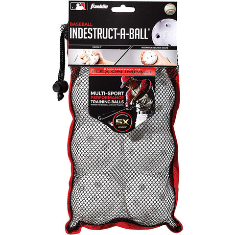 MLB 9" Indestruct-a-Ball Baseballs (6 Pack)