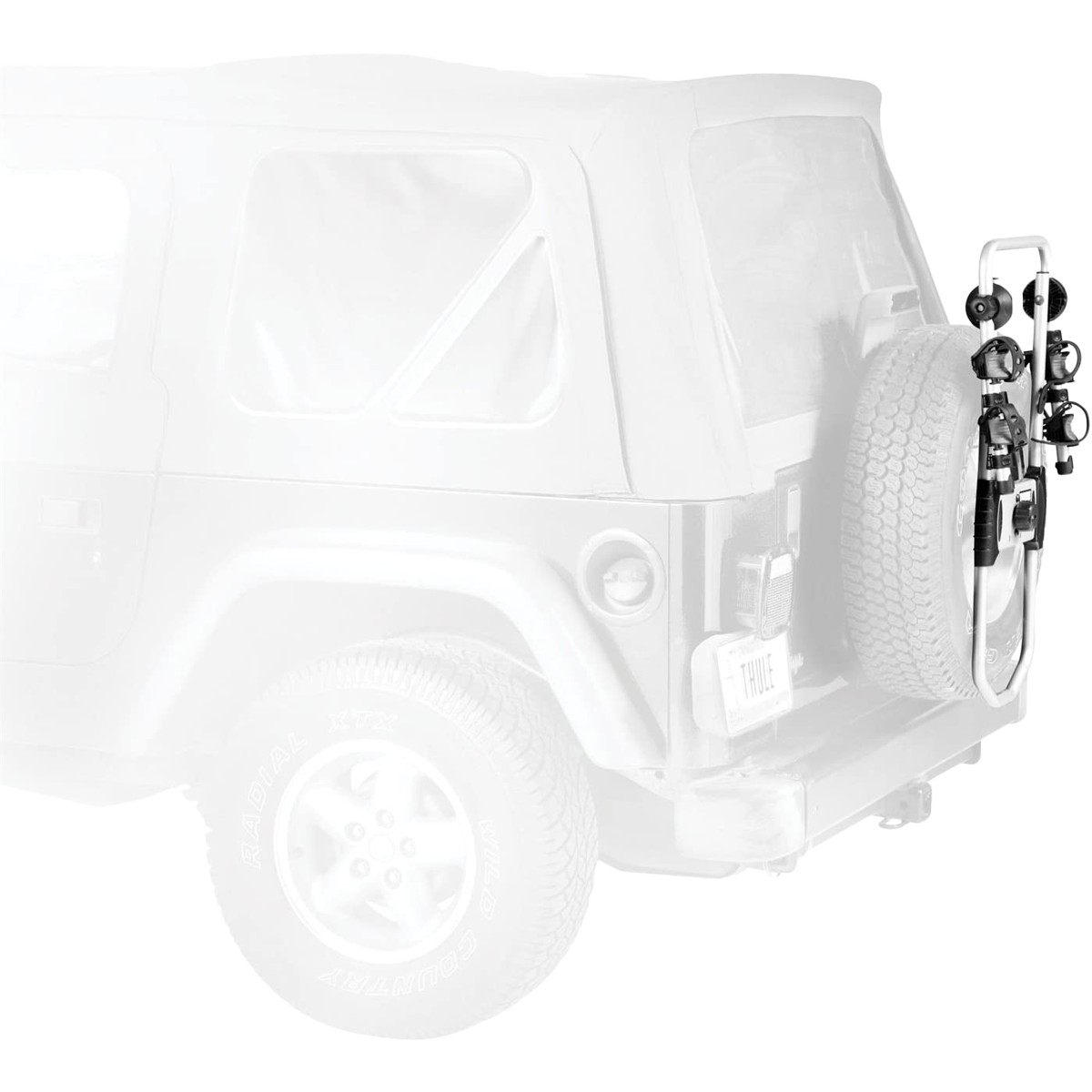 Thule jeep bike rack hotsell