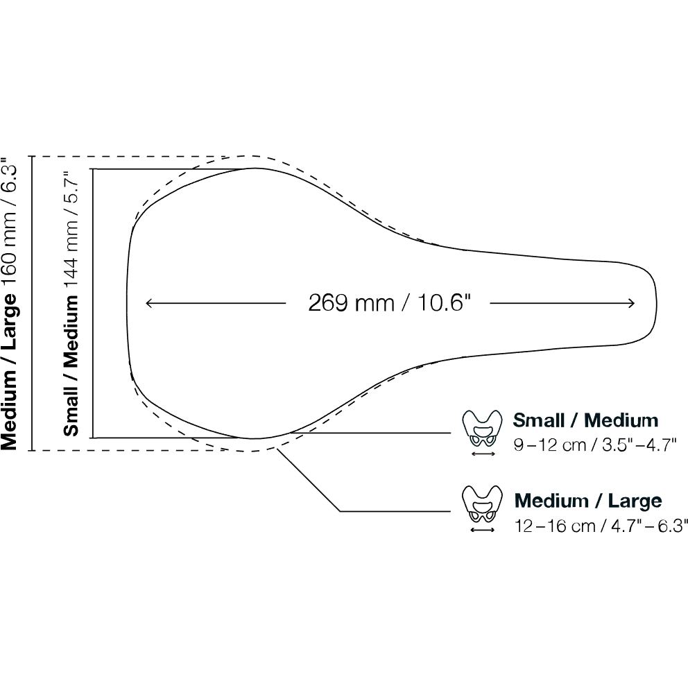 Men's SM Comp Saddle - Steel, Stealth - M/L alternate view