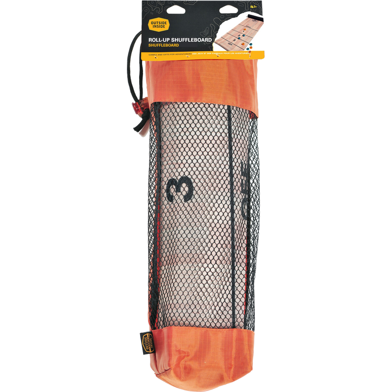 Roll Up Shuffleboard, Outside Inside Roll Up Shuffleboard