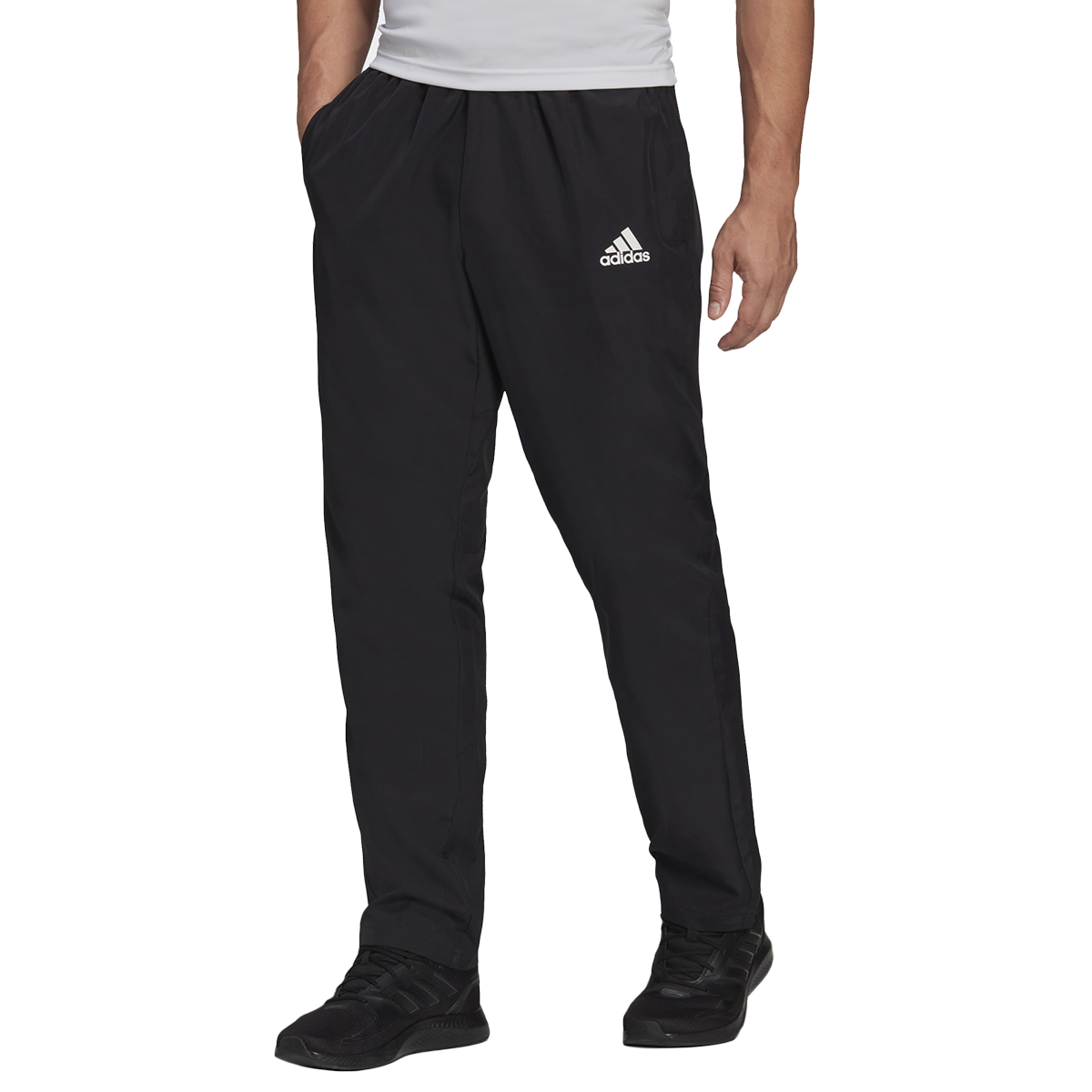 adidas Men's Designed 2 Move Woven Pants, Black, X-Small :  Clothing, Shoes & Jewelry