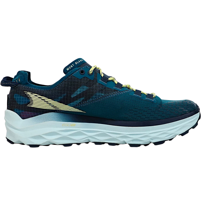 Women's Mont Blanc, Altra Women's Mont Blanc side.