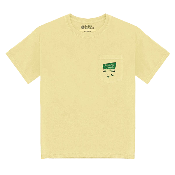 Men's National Parks Welcome Pocket Tee, Featured Image