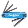 Park Tool AWS-9.2 Fold-Up Hex Wrench Set Blue