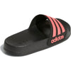 Adidas Youth Adilette Shower Slides Black/Pink
