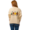 Parks Project Adventure With Friends Crewneck Sand back
