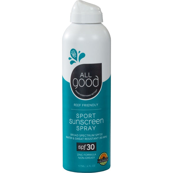Sport Mineral Sunscreen Spray SPF 30 - 6 oz, Featured Image