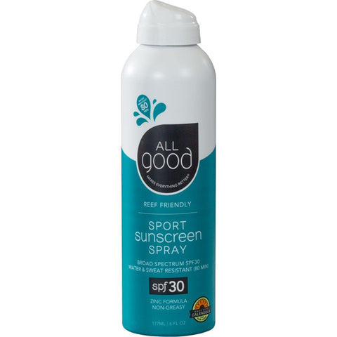 Sport Mineral Sunscreen Spray SPF 30 - 6 oz