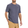 Vuori Men's The Rise Tee AZR-Azure Alt View Model Front