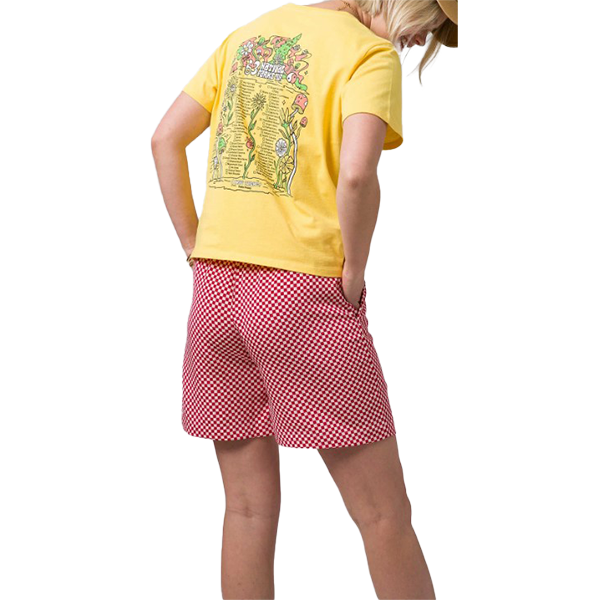 Women's 1963 National Parks TB Tee, Parks Project Women's 1963 National Parks TB Tee Yellow Alt View Model Back