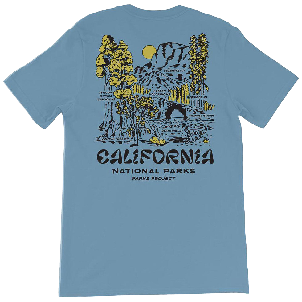 Men's National Parks of California Vintage Tee alternate view