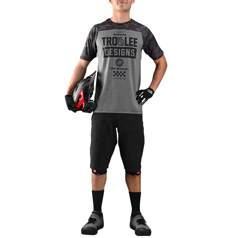 Men's Skyline Short w/Liner, Troy Lee Designs Men's Skyline Short w/Liner Black