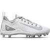 Nike Youth Alpha Huarache 7 (Grade School) 109-White/Grey/Vlt