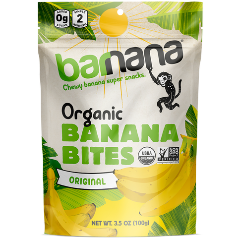 Organic Banana Bites