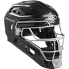 Rawlings Renegade 2.0 Hockey Style Helmet in black/silver.