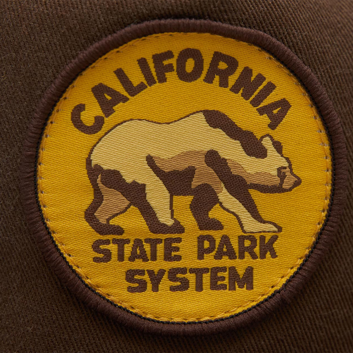California State Park System Vintage Bear Patch Hat alternate view