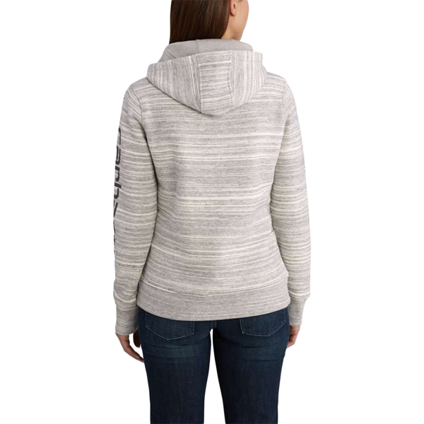 Women's Clarksburg Graphic Sleeve Logo Hooded Sweatshirt alternate view