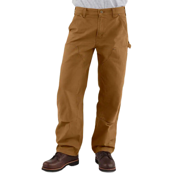 Men's Washed Duck Double-Front Utility Work Pant - Loose Fit, Featured Image