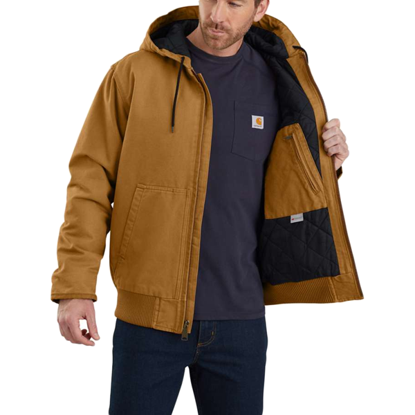 Washed Duck Insulated Active Jac, Carhartt Washed Duck Insulated Active Jac BRN_Carhartt Brown