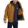 Carhartt Washed Duck Insulated Active Jac BRN_Carhartt Brown