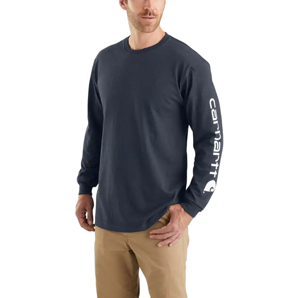 Men's Workwear Long-Sleeve Graphic Logo T-Shirt alternate view