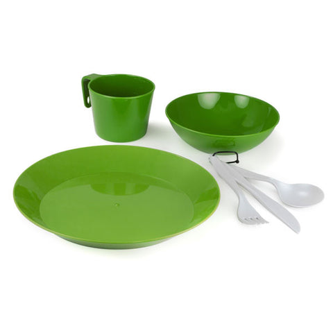 Cascadian 1-Person Table Set - Green