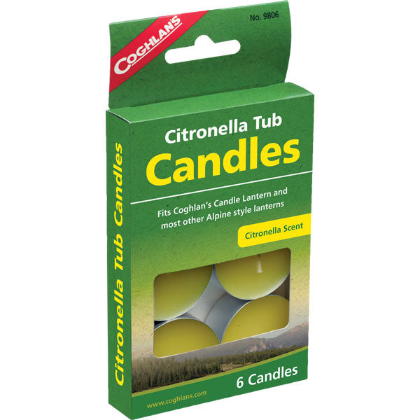 Citronella Tub Candles (6 Pack) alternate view