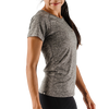 Rabbit Women's EZ Tee Short Sleeve 60-Charcoal Heather Alt View Side