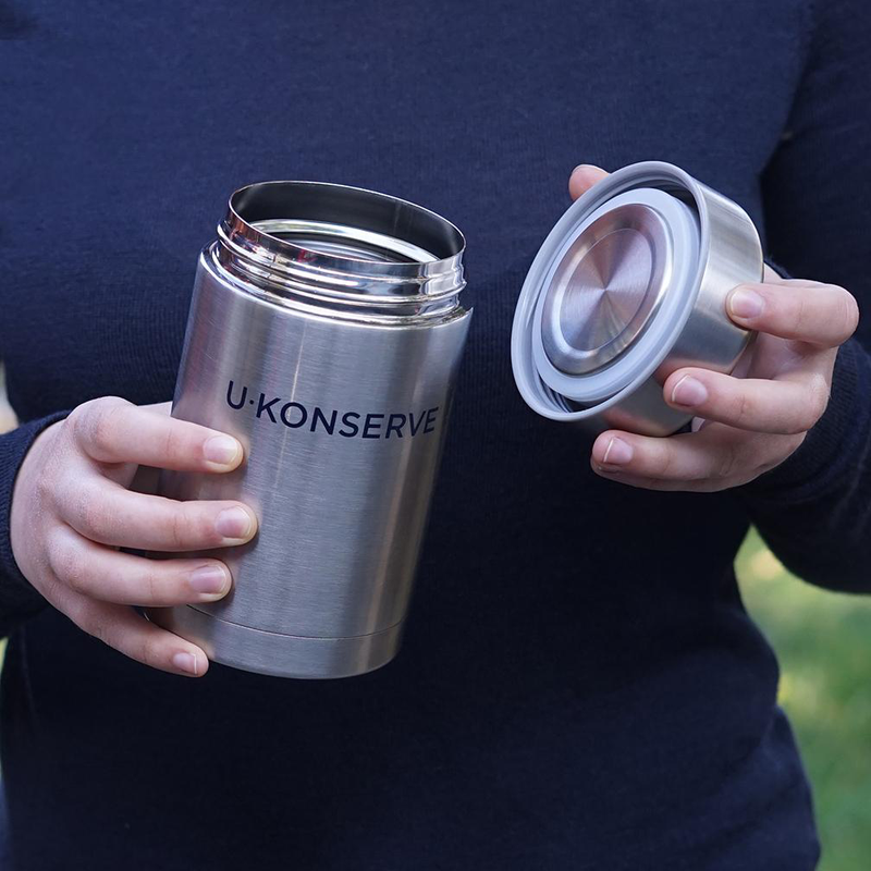 Insulated Food Jar 18 oz, EcoVessel UKonserve Insulated Food Jar 18 oz