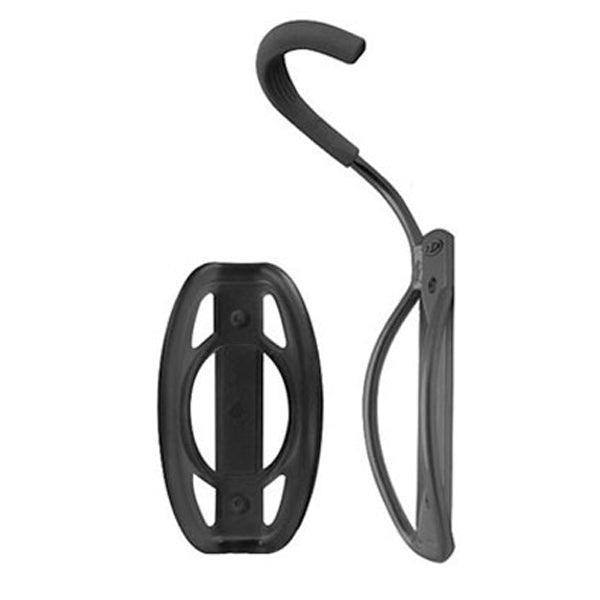 Leo Single Bike Hook + Tray Black, Featured Image