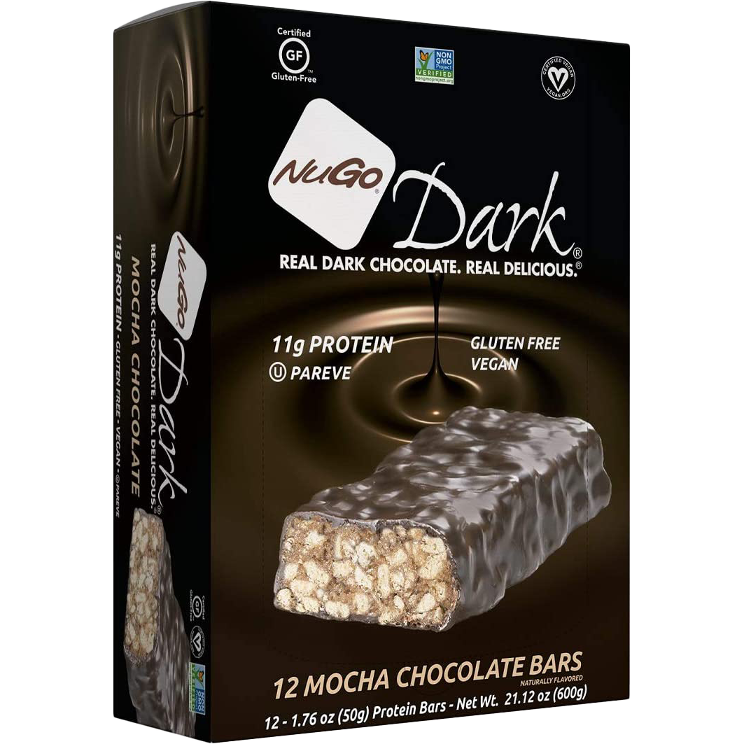 Pure Chocolate Energy Chews - with Caffeine - Dark Chocolate (30 Count) :  Health & Household 