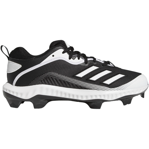 Adidas Icon 6 Bounce Baseball Cleats Adidas Icon 6 Bounce Maroon/White Metal Baseball Cleats  main image 4