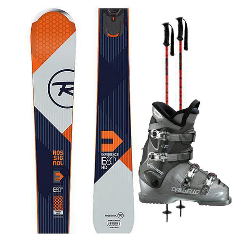 Rossignol Men's Experience 80 Sport Ski Package