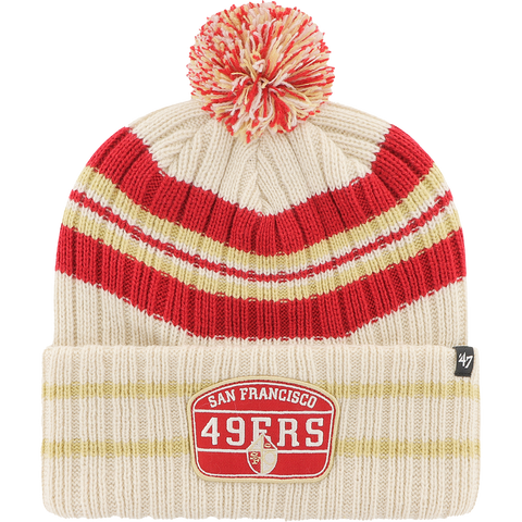 49ers Legacy Hone Patch 47 Cuff Knit