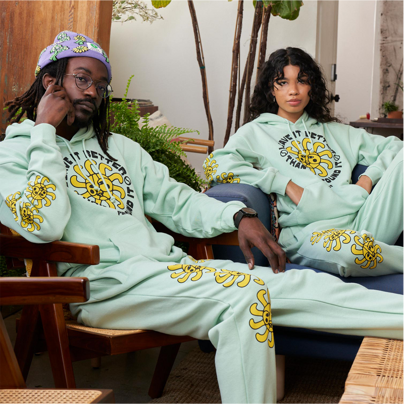 Fun Suns Hoodie, Parks Project Fun Suns Hoodie Sea Green