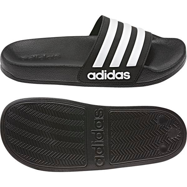 Youth Adilette Shower Slides, Adidas Youth Adilette Shower Slides 001-Black/White