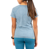 Rabbit Women's EZ Perf Short Sleeve Blue Sapphire Alt View Rear