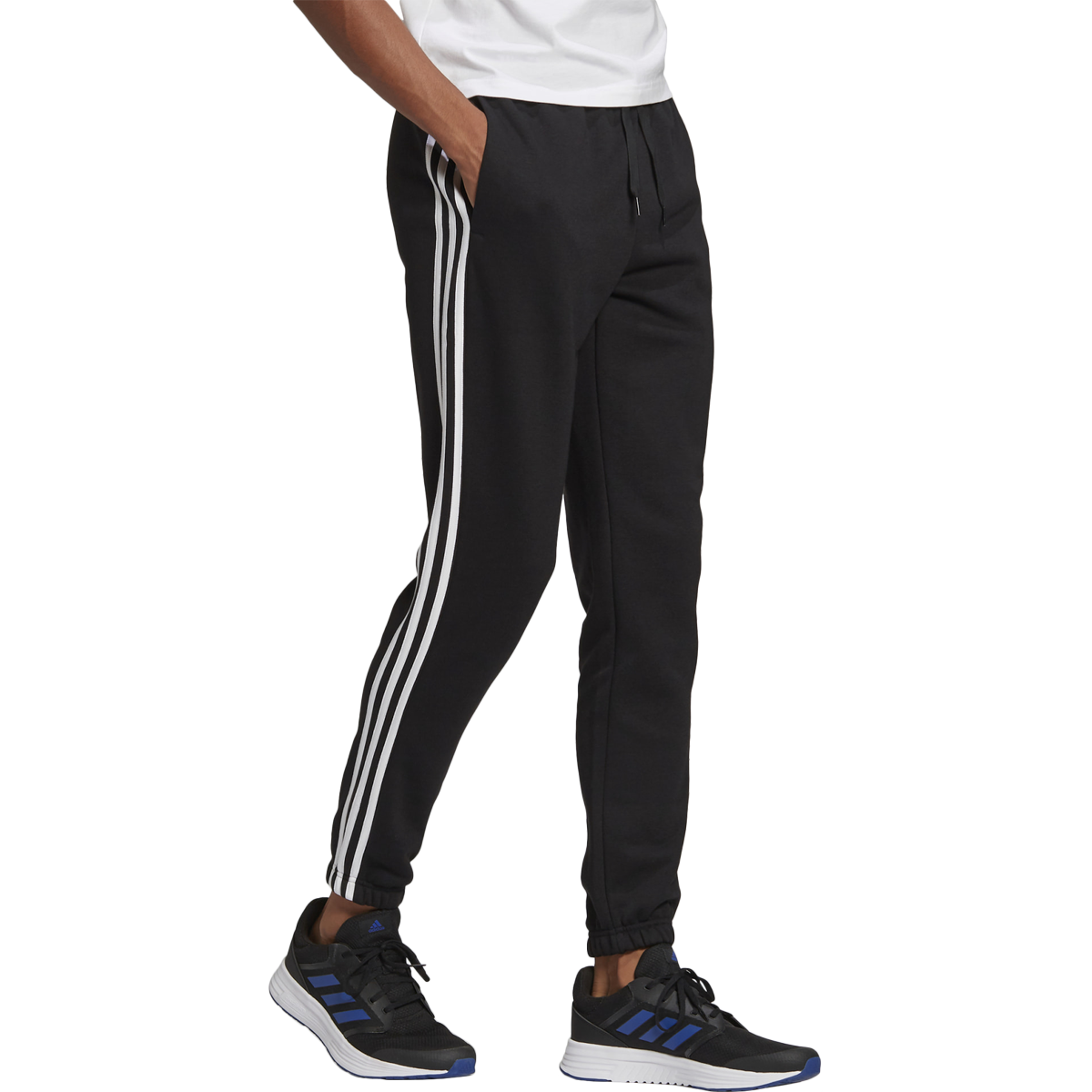 Adidas essentials hotsell three stripe pants