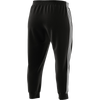 Adidas Women's Single Jersey 3-Stripes Pant - Plus Black/White