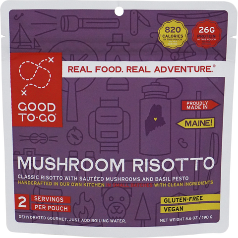 Herbed Mushroom Risotto (2 Servings)