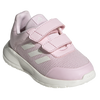 Adidas Youth Tensaur Run 2.0 CF I Clear Pink/Core White Alt View Angle
