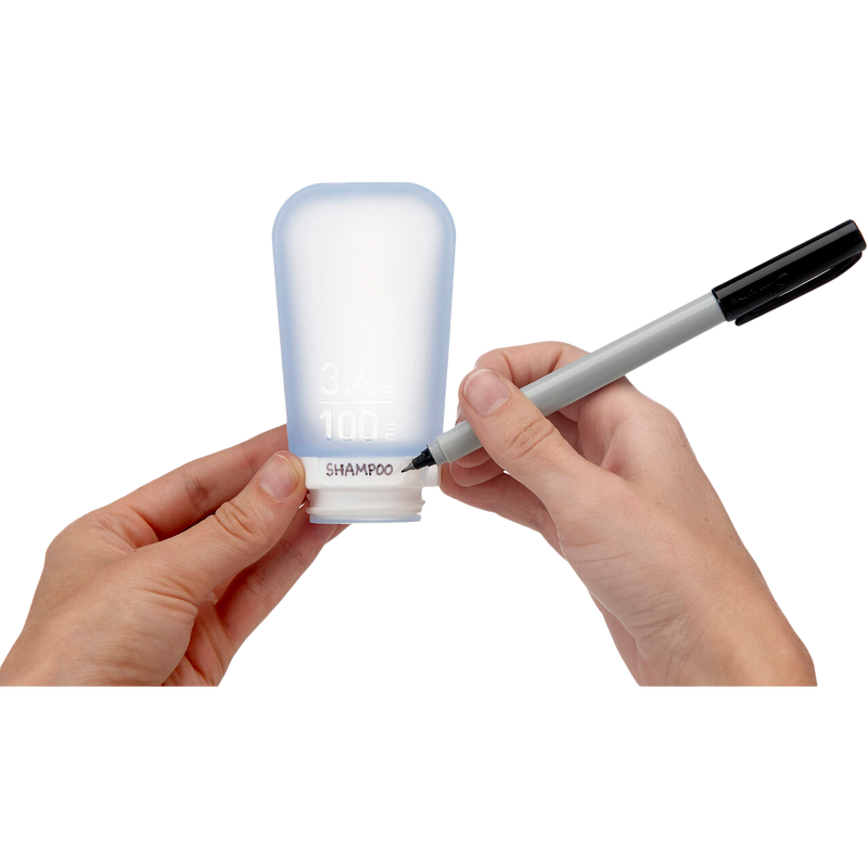 GoToob+ Squeezable Silicone Travel Bottle 2.5 oz, HumanGear GoToob+ Squeezable Silicone Travel Bottle 2.5 oz