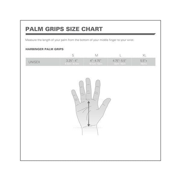 Palm Grip, Harbinger Palm Grip Black