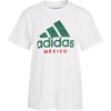 Adidas Women's Adidas Mexico Tee World Cup 2022 White