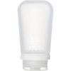 Humangear GoToob+ Squeezable Silicone Travel Bottle 3.4 oz Clear