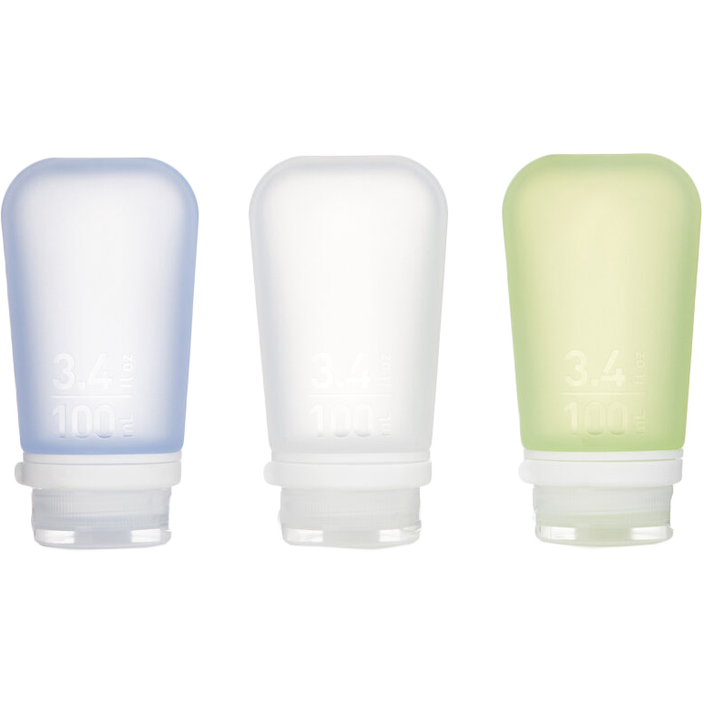 GoToob+ Squeezable Silicone Travel Bottle 3.4 oz (3 Pack) alternate view