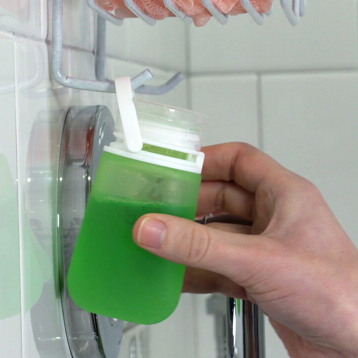 GoToob+ Squeezable Silicone Travel Bottle 2.5 oz, HumanGear GoToob+ Squeezable Silicone Travel Bottle 2.5 oz