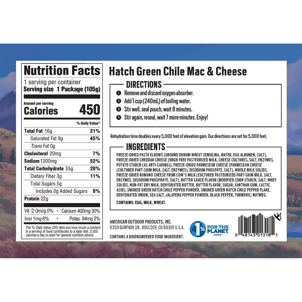 Hatch Chile Mac & Cheese alternate view