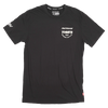 Fasthouse Men's Hierarchy Short Sleeve Tech Tee Black